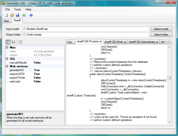 Windows 8 RISE C# code generator full